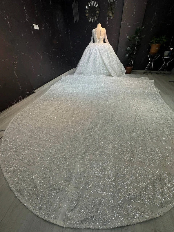 Magnifique Robe de Mariée Princesse Luxury