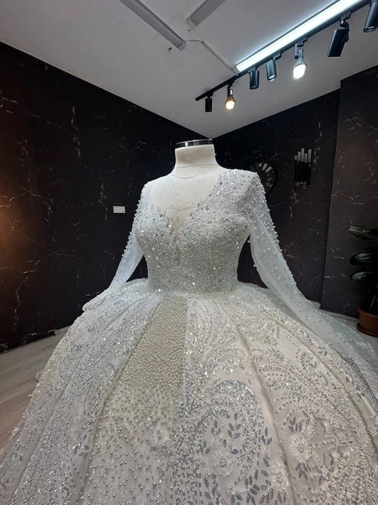 Magnifique Robe de Mariée Princesse Luxury
