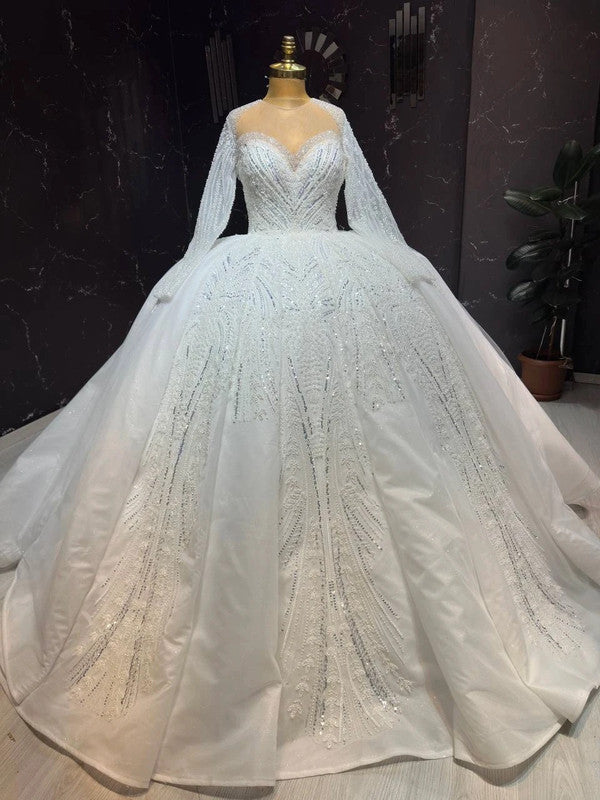 Magnifique Robe de Mariée Princesse Luxury