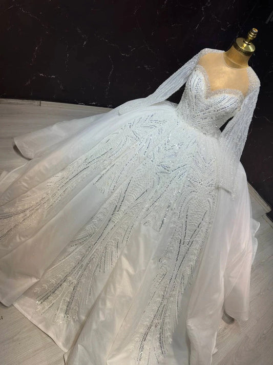 Magnifique Robe de Mariée Princesse Luxury