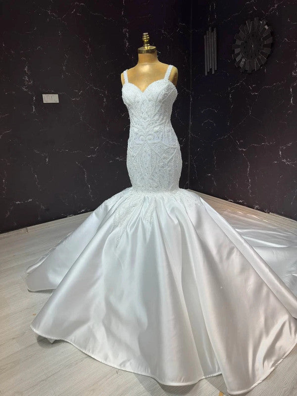Magnifique Robe de Mariée Sirène Luxury