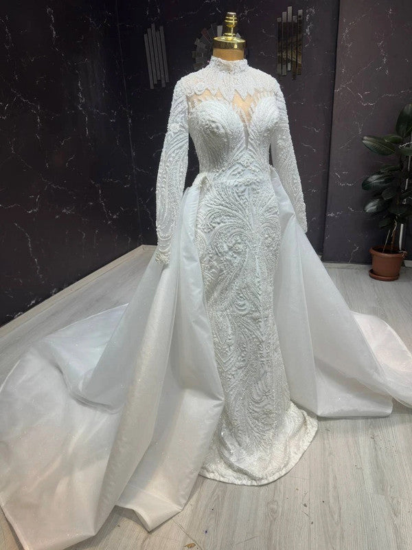 Magnifique Robe de Mariée Sirène Luxury