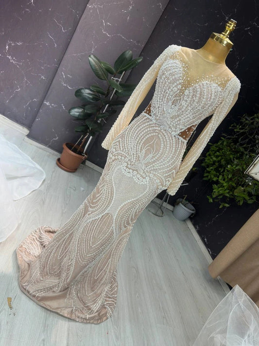 Magnifique Robe de Mariée Sirène Luxury