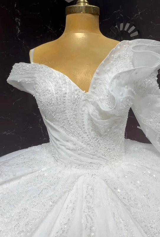 Magnifique Robe de Mariée Princesse Luxury