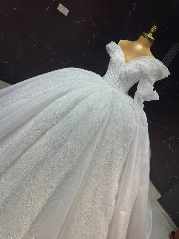 Magnifique Robe de Mariée Princesse Luxury
