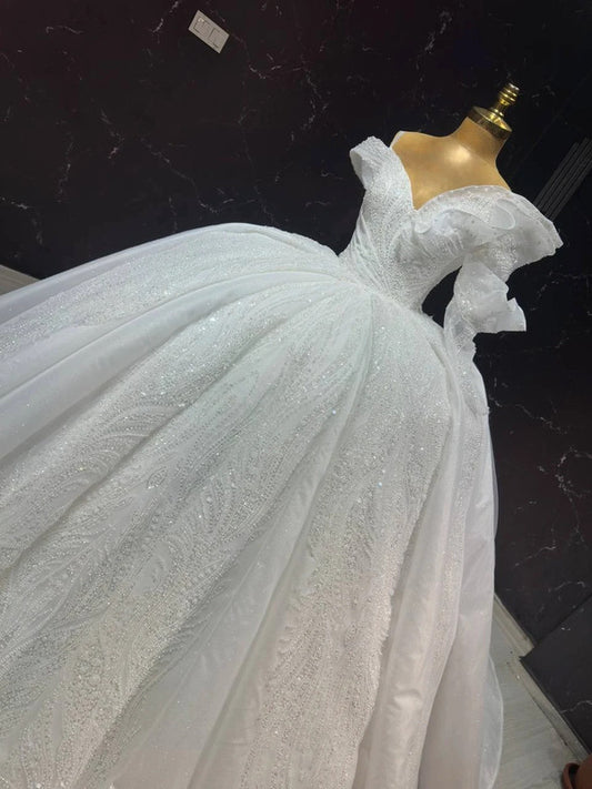 Magnifique Robe de Mariée Princesse Luxury