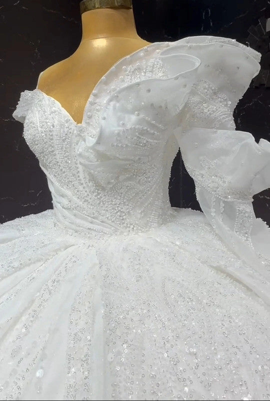 Magnifique Robe de Mariée Princesse Luxury