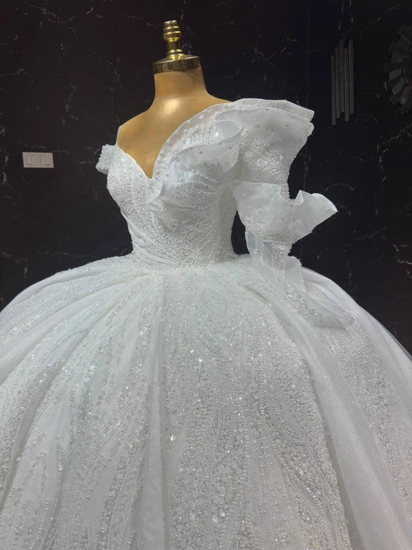 Magnifique Robe de Mariée Princesse Luxury