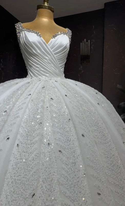 Magnifique Robe de Mariée Princesse Luxury