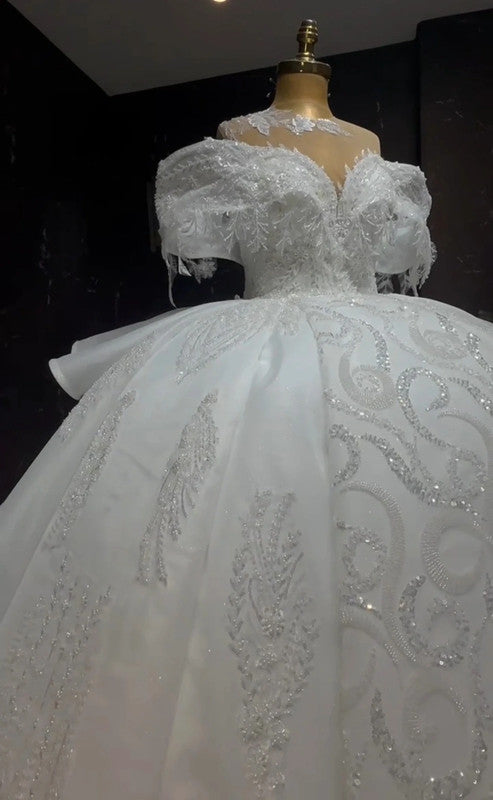 Magnifique Robe de Mariée Princesse Luxury