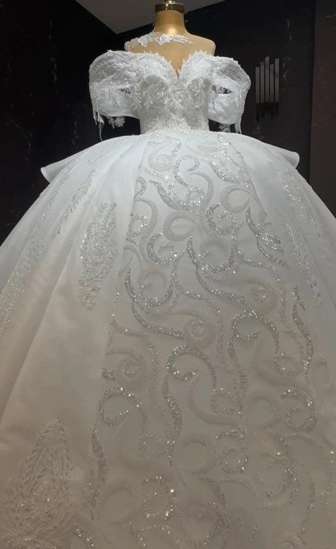 Magnifique Robe de Mariée Princesse Luxury