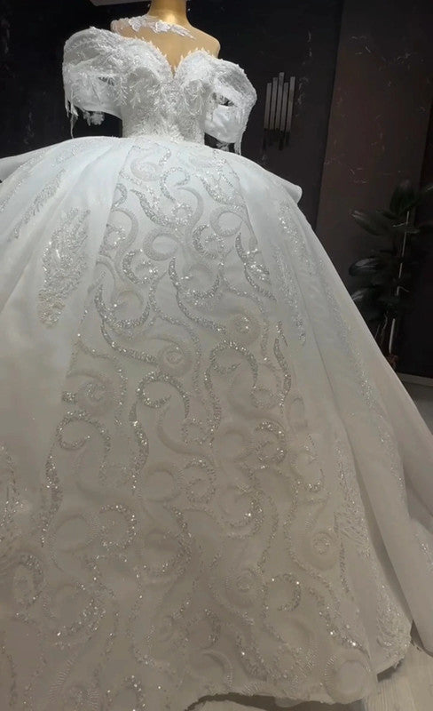 Magnifique Robe de Mariée Princesse Luxury