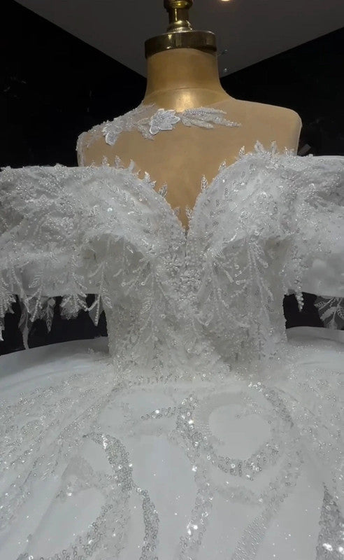 Magnifique Robe de Mariée Princesse Luxury