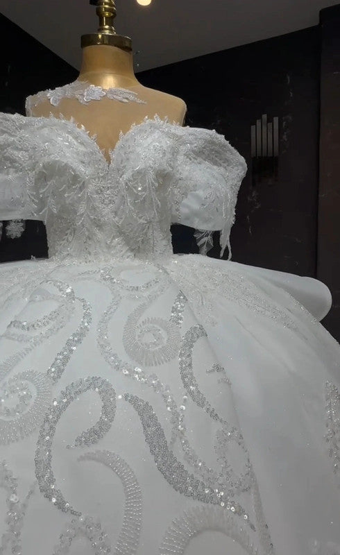 Magnifique Robe de Mariée Princesse Luxury