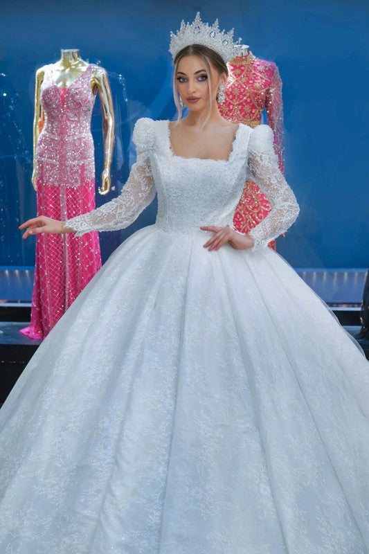 Magnifique Robe de Mariée Princesse Luxury