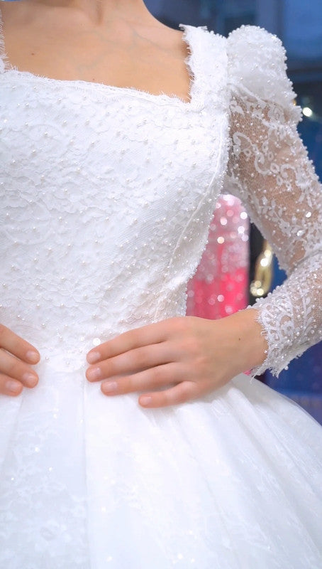 Magnifique Robe de Mariée Princesse Luxury