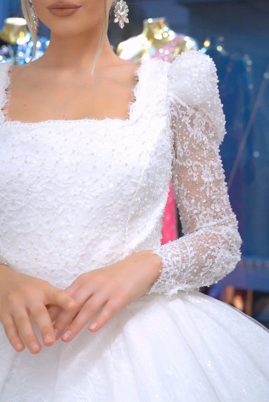 Magnifique Robe de Mariée Princesse Luxury