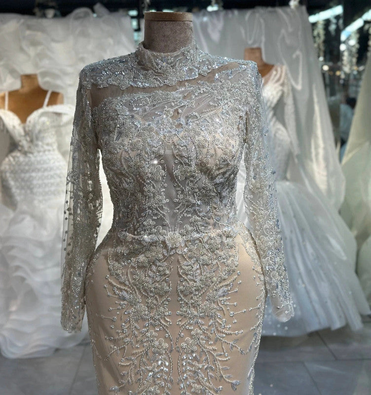 Magnifique Robe de Mariée Sirène