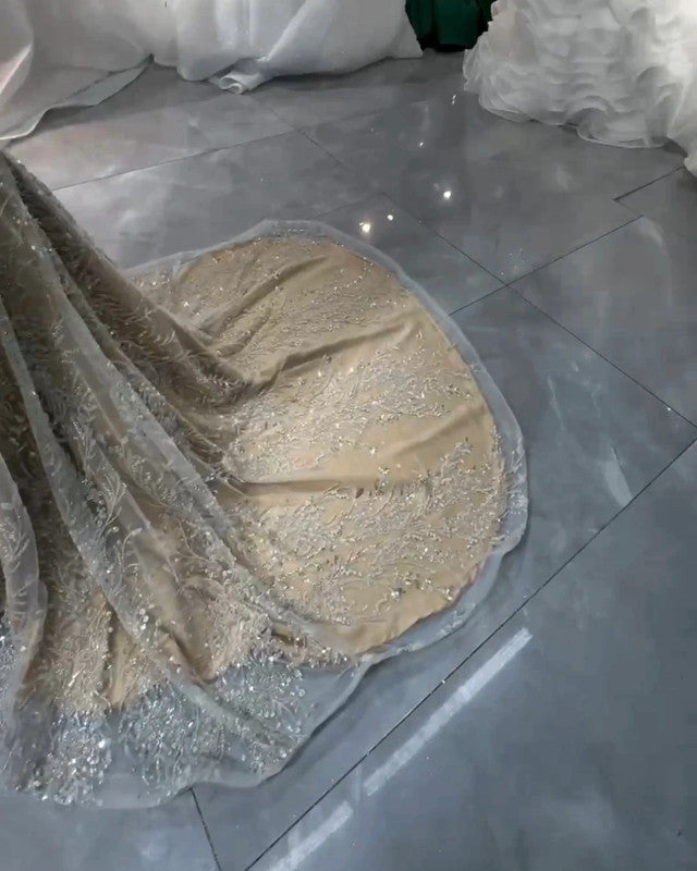 Magnifique Robe de Mariée Sirène