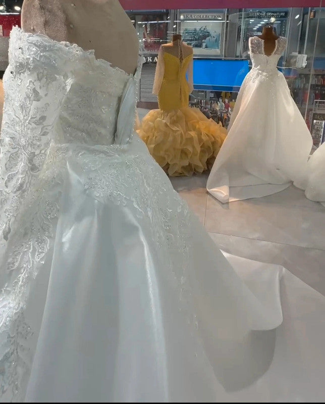 Magnifique Robe de Mariée Sirène