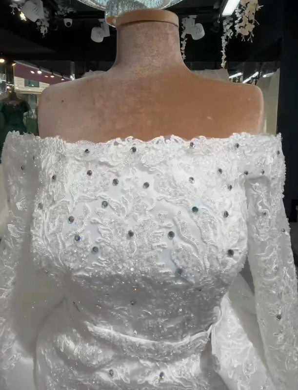 Magnifique Robe de Mariée Sirène