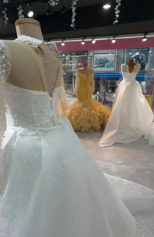 Magnifique Robe de Mariée Sirène