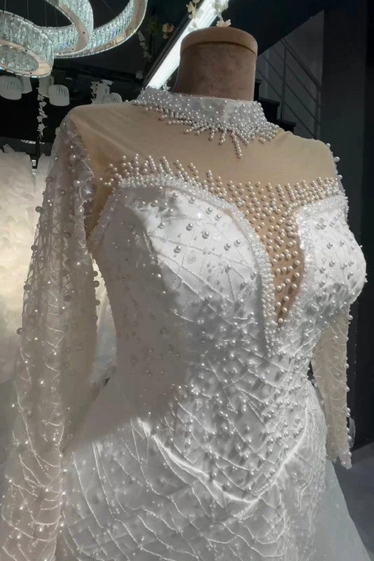 Magnifique Robe de Mariée Sirène