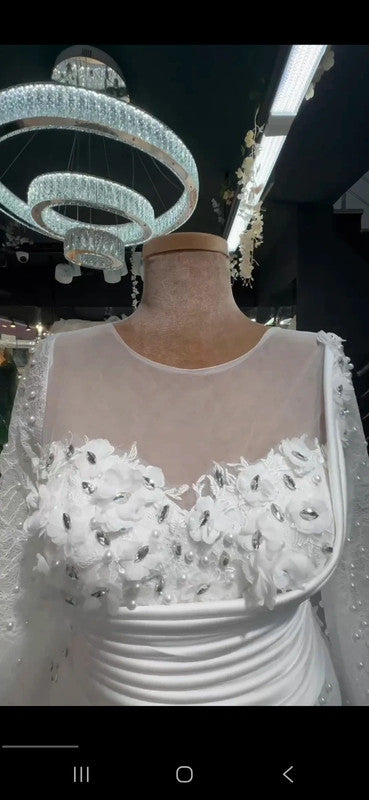 Magnifique Robe de Mariée Sirène