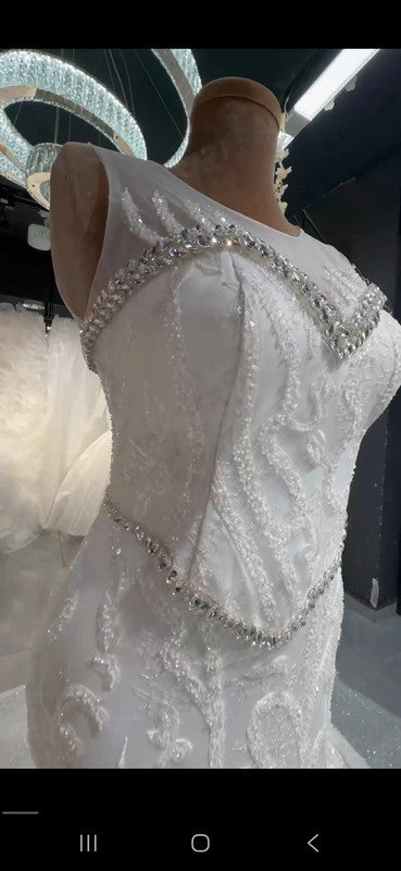 Magnifique Robe de Mariée Sirène