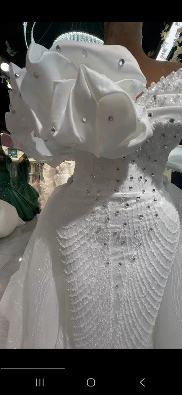 Magnifique Robe de Mariée Sirène