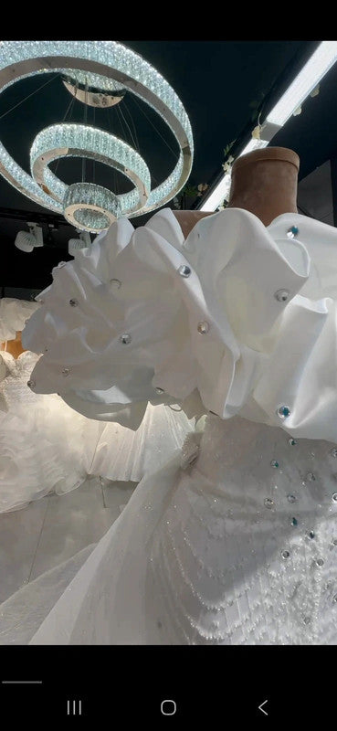 Magnifique Robe de Mariée Sirène