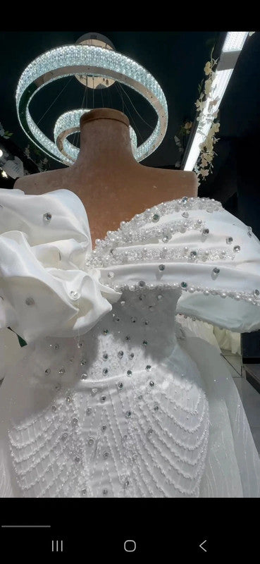 Magnifique Robe de Mariée Sirène