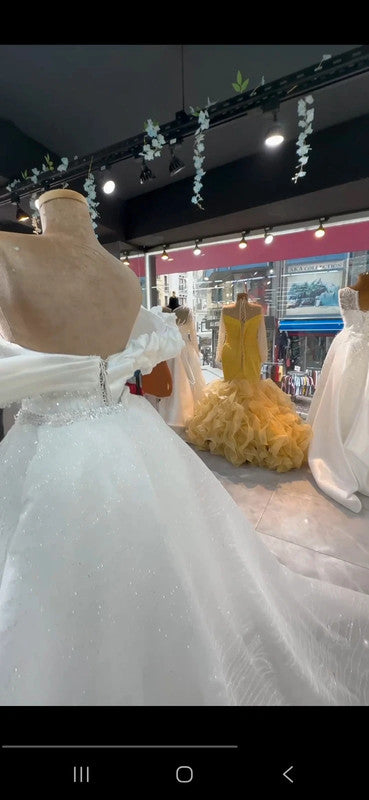 Magnifique Robe de Mariée Sirène