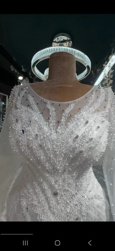 Magnifique Robe de Mariée Sirène