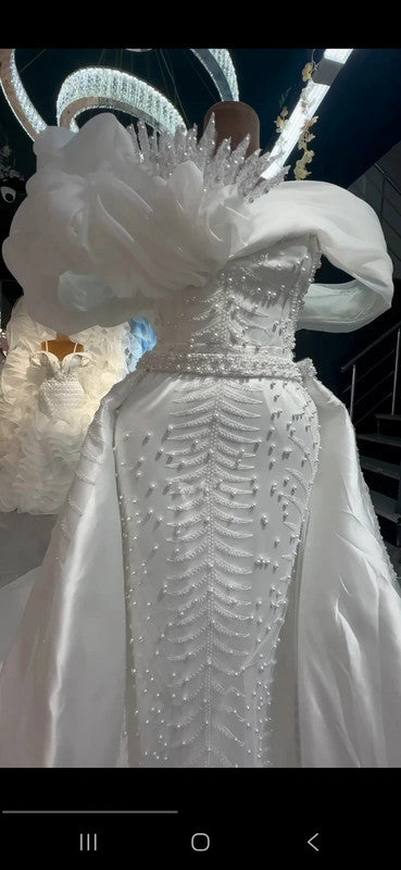 Magnifique Robe de Mariée Sirène