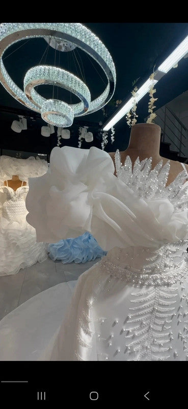 Magnifique Robe de Mariée Sirène
