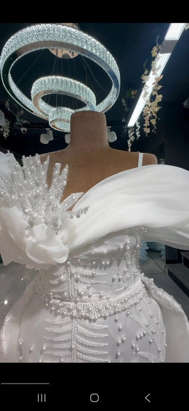Magnifique Robe de Mariée Sirène