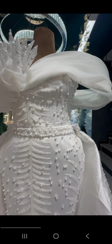 Magnifique Robe de Mariée Sirène