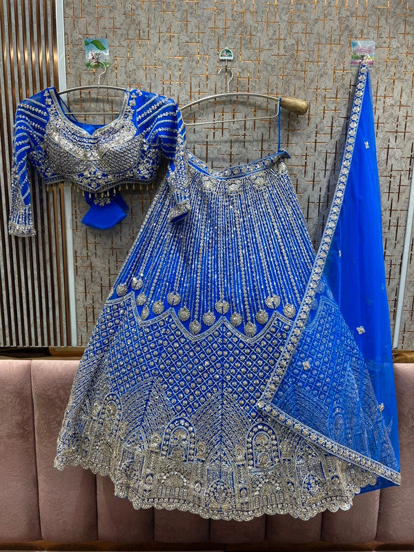Magnifique Lehenga Bleu Luxury