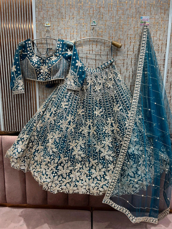 Magnifique Lehenga Bleu Luxury