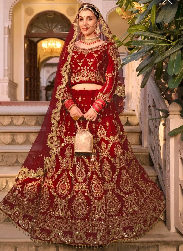Magnifique Lehenga Rouge Luxury