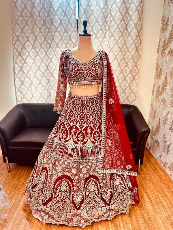 Magnifique Lehenga Rouge Luxury