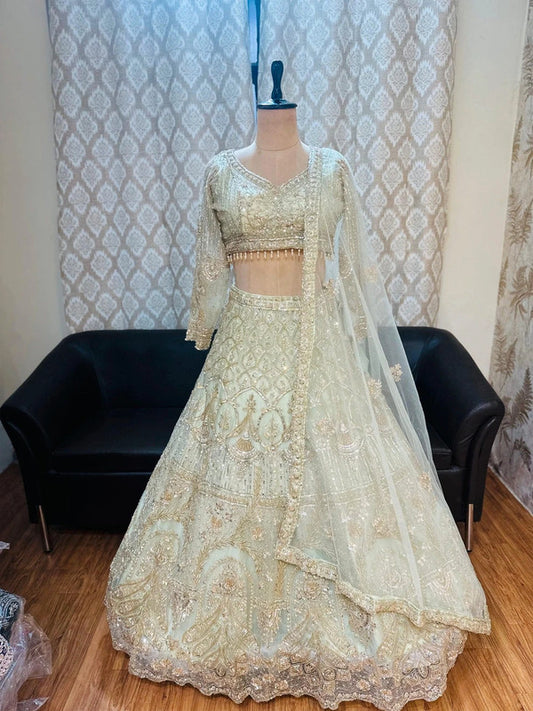 Magnifique Lehenga Vert Luxury