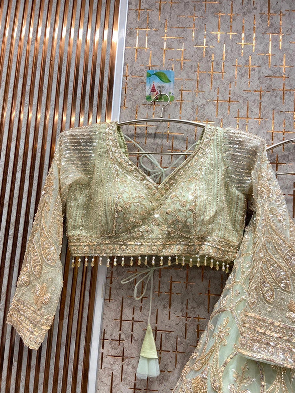 Magnifique Lehenga Vert Luxury