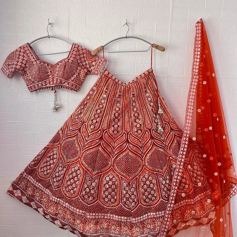 Magnifique Lehenga Rouge Luxury