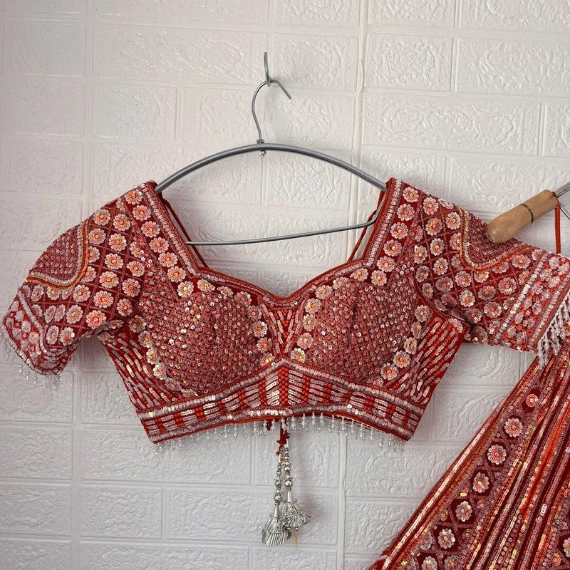 Magnifique Lehenga Rouge Luxury
