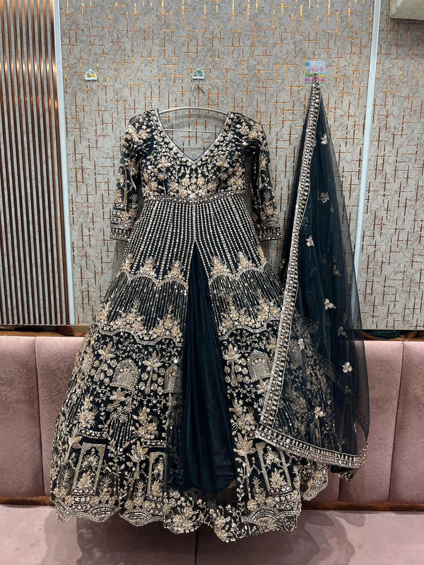 Magnifique Lehenga Bleu Luxury