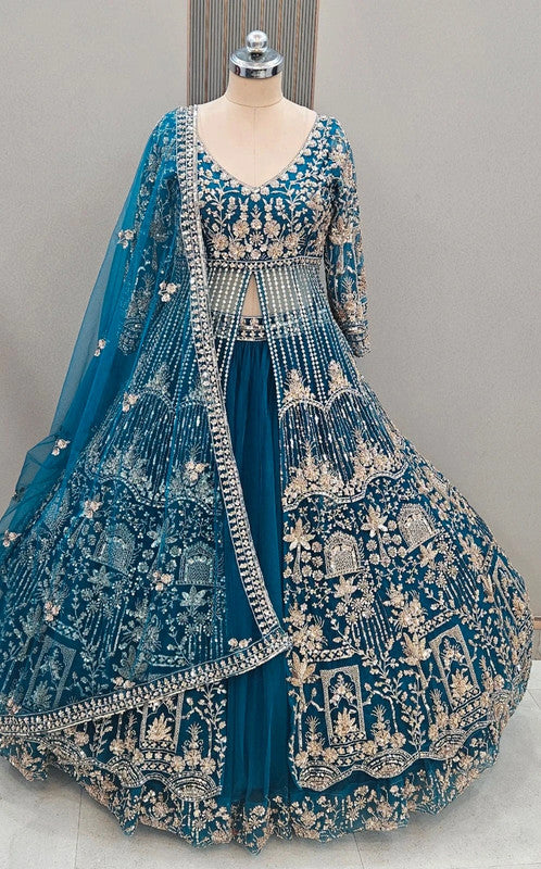 Magnifique Lehenga Bleu Luxury