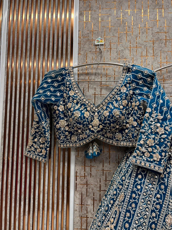 Magnifique Lehenga Bleu Luxury