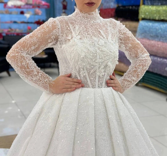 Magnifique Robe de Mariée Princesse Luxury